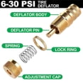 thumbnail image 5 of Furulu 4X Car SUV Brass Tire Deflators Kit Adjustable Automatic 6-30PSI Air Valve Core, 5 of 5