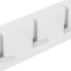 thumbnail image 2 of Perchero de pared con gancho para colgar llaves, sin perforaciones, para puerta, para decoración de puerta de baño (blanco), 2 of 8