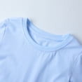 thumbnail image 6 of HILEELANG Girls 100% Cotton Long Sleeve T-Shirt 4-Pack, Blue Pink Green Yellow, Casual Everyday Tops, Size 13-14, 6 of 11