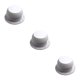 thumbnail image 1 of Sidaley Cubiertas de ventilación RV para diseño de sombrero de techo Tapas de ventilación Ventilación de viento Circulación de aire de escape RVs blanco 3piezas Sidaley CBP230630, 1 of 6