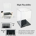 thumbnail image 3 of Aippl 12PCS Minifigure Display Case for Lego Minifigure Clear Acrylic Building Block Display Box Storage for Action Figures Blocks Stackable Storage Case Gift for Lego Lovers, 3 of 6
