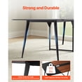 thumbnail image 3 of YKITRD 8 ft Boat-Shaped Conference Table for Office Meetings, Seats 10, 3 of 12