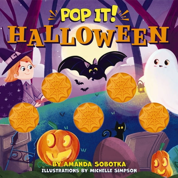 Pop It! Halloween, (Board Book)