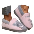 thumbnail image 3 of KANG Slippers With Cat Design Cozy Fleece Lined Winter Shoes For Indoor Outdoor Comfort, 3 of 9