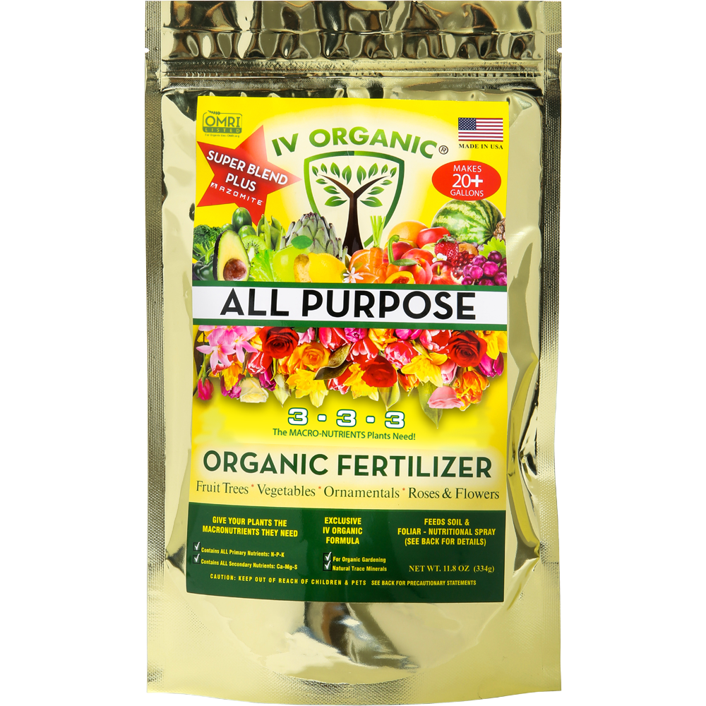 IV Organic All Purpose | Super Blend Fertilizer (11.8 oz) - Walmart.com