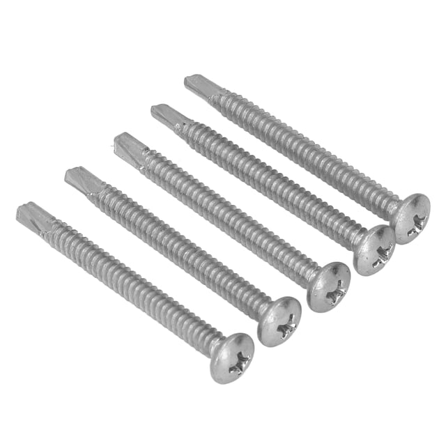 Sujetadores, 50 piezas Tornillos autoperforantes Tornillos de perforación cruzada Tornillos autoperforantes Máxima confiabilidad