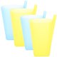 thumbnail image 2 of 4 piezas de vasos para beber de color caramelo, prácticos vasos con pajita de gran capacidad para niños (verde, rosa, azul y amarillo), 2 of 5