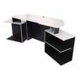 thumbnail image 4 of Escritorio Gamer Maderkit Morfeo 150cm Wengue-Blanco, 4 of 8