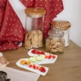 thumbnail image 5 of White Ceramic Plate with Letter for Snack Serving and Home Decor 7.87 x 7.87 Inches, 5 of 6