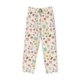 thumbnail image 6 of Uemuo Dessert Pattern Men's Wide Leg Palazzo Lounge Pants with Pockets Light Weight Loose Comfy Casual Pajama Pants-, 6 of 9
