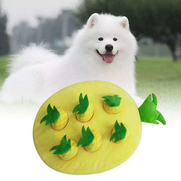 Escondite para Perros Estera para Olfatear Dispensación de Alimentos Juguetes Interactivos para Perros Zanahoria Duradera Juguete de Peluche para Jueg Salvador Juguetes de peluche de zanahoria
