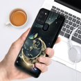 thumbnail image 5 of Daizag Compatible Con Funda Samsung Galaxy A21S Protección Integral A Prueba De Golpes Anti-Arañazos Tpu Fundas Para Hombre Mujer-Dorado Retro Fantasía Luna Estrellada Mariposa, 5 of 5