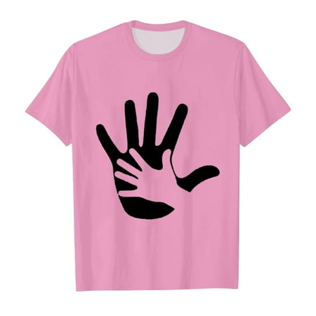 

Girls Graphic Tees Unity Day Printed Casual Shirt Girls Shirts