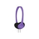 Koss KPH7 Colors - Écouteurs - sur l'Oreille - Câblé - jack 3,5 mm - violet – image 6 sur 6