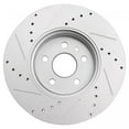 thumbnail image 3 of Front Performance Drilled Slotted Brake Rotor Set For Encore Sonic Trax, 3 of 9