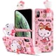 thumbnail image 4 of Hello Kitty-funda de teléfono con cuerda de soporte para Xiaomi Redmi 8, 9, 9A, 9T, 9C, 10, 10A, 11A, 10C, 12C, Note 7, 8, 9, 9s, 10, 11 Pro, POCO M3, X3, C55, 4 of 5