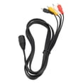 thumbnail image 3 of Cable Adaptador De Sonido DIN, Plug And Play Hembra A Macho Señal Estable Cable DIN De 5 Pines A 4 Resistente A Tirones Para CD Para Amplificador, 3 of 7