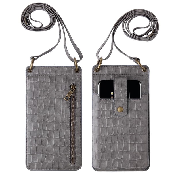 Diseño De Partición Mujeres Bolso Para Teléfono Móvil Estilo Vertical Bolso Bandolera Patrón De Cocodrilo Monedero De Un Hombro Regalo Para Navidad Cumpleaños Año Nuevo Advancent AP006545-06
