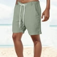 thumbnail image 1 of WILLBEST Pantalones Cortos Deportivos de Verano para Hombre, Pantalones Cortos Deportivos con Bolsillos, Informales, para Playa y Culturismo, 1 of 4