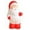 B, variant on YANHAIGONG Santa Claus Figurine, Christmas Snowman Santa Table Decorations, Christmas Decorations Indoor,Plastic Santa Claus Tabletop Figurine Statue, Home Kitchen Table Holiday Xmas Party Decor