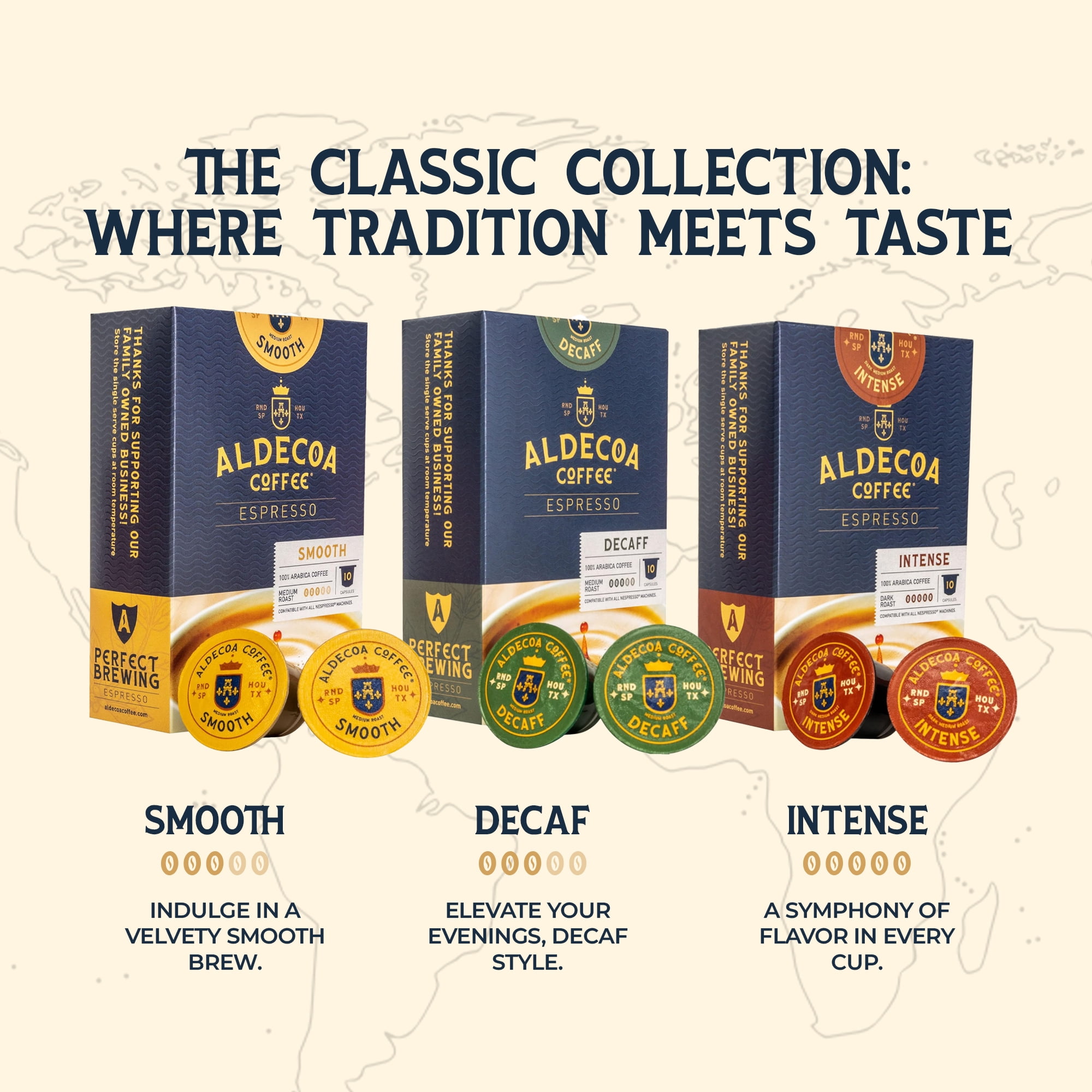 Ald Nespresso Cap Decaf 10