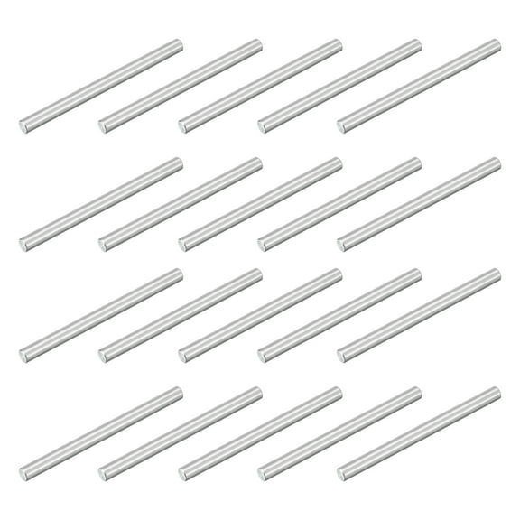 40Pcs M2.5 x35mm 304 Stainless Steel Dowel Pin, Cylindrical Shelf Support Peg