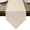 Off-White, variant on Burnt Orange Table Runner Linen Burlap Table Runner 36 Inches Small Farmhouse Vintage Orange Solid Color Modern Dresser Scarves for Kitchen Island Coffee Dining Room Party Holiday Decor 13"x36"