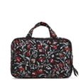 thumbnail image 3 of Funda organizadora de maquillaje Vera Bradley Cotton Perennials Noir, 3 of 4