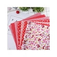 thumbnail image 4 of Brand Clearance!9.8" x 9.8" (25cm x 25cm) No Repeat Design Printed Floral Cotton Fabric for Patchwork, Sewing Tissue to Patchwork,Quilting Squares Bundles, 4 of 4