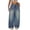 Blue, variant on Women's 2025 Wide Leg Jeans, Loose Fit High Waist Denim Pants, Baggy Trousers for Casual Wear, Trendy Streetwear Denim with Floor Length Design, Comfortable Stretch Jeans for Daily Use Blue