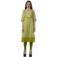 thumbnail image 2 of Moomaya Kurti Droit pour Femmes Tunique Indienne Imprimée Kurta Longue, 2 of 6