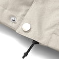 thumbnail image 6 of Lmueinov Mens Rain Jacket Plus Size Waterproof Raincoat Hooded Windbreaker Rain Coat with Pockets Hook and Loop Cuffs for Hiking Travel, 6 of 7