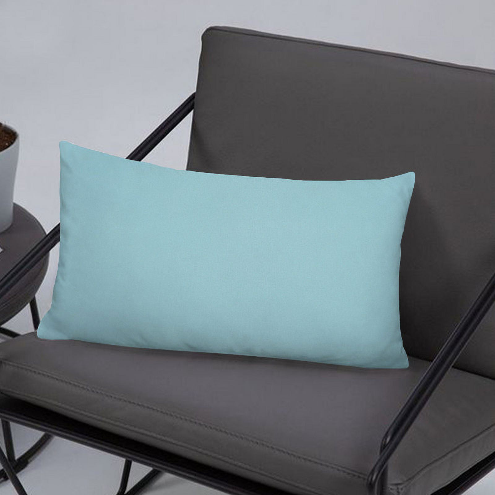 A1HC 12x20 Inch Rectangular Decorative Velvet Throw Pillow Covers, Set of 2, Light Blue – Soft, Luxurious Cushion Covers for Sofa, Bed & Home Decor