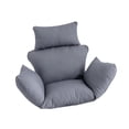 thumbnail image 3 of oshhni Egg Chair Cushion Easy to Install Chair Pad for Living Room Balcony Backyard Gray, 3 of 9