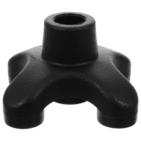 Walking Sticks Four-legged Telescopic Soft Rubber Cane for The Elderly (rubber Small Four-legged) Crutch Accessories