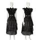 thumbnail image 3 of Disfraz De Mujer Vestido de cosplay con cinturón Traje de cosplay Negro Transpirable para festivales de Halloween, 3 of 7