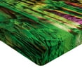 thumbnail image 2 of Ambesonne Colorful Fitted Sheet, Rainbow Colored Rock, Full Size, Multicolor, 2 of 3