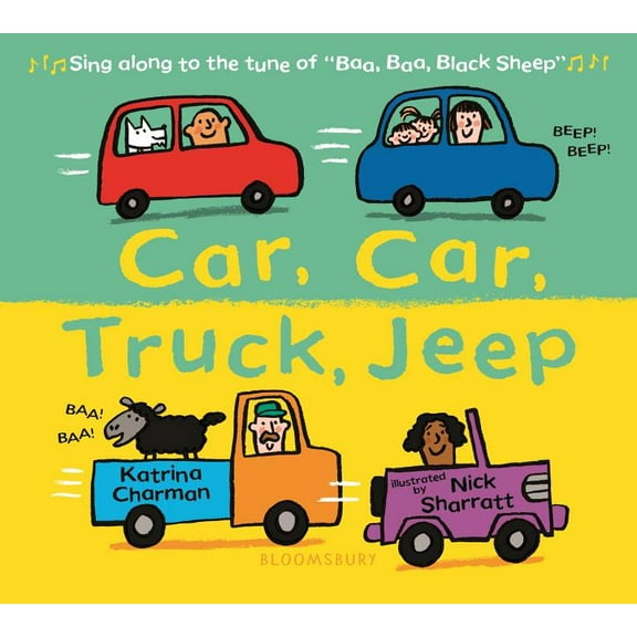 Car, Car, Truck, Jeep (Board Book)