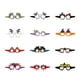 thumbnail image 2 of Gafas de Halloween, gafas de papel, decoraciones para fiestas de Halloween, decoración fotográfica, recuerdo de fiesta de Halloween, gafas divertidas, 2 of 9