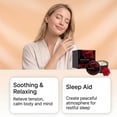 thumbnail image 3 of Vela de masaje Scarlet Rose & Ebony, vela de aromaterapia con aroma a rosas para el hogar, alivio del estrés y ayuda para dormir, vela de aceite nutritivo para masaje corporal, 57 g, 3 of 4