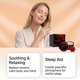 thumbnail image 3 of Vela de masaje Scarlet Rose & Ebony, vela de aromaterapia con aroma a rosas para el hogar, alivio del estrés y ayuda para dormir, vela de aceite nutritivo para masaje corporal, 57 g, 3 of 4