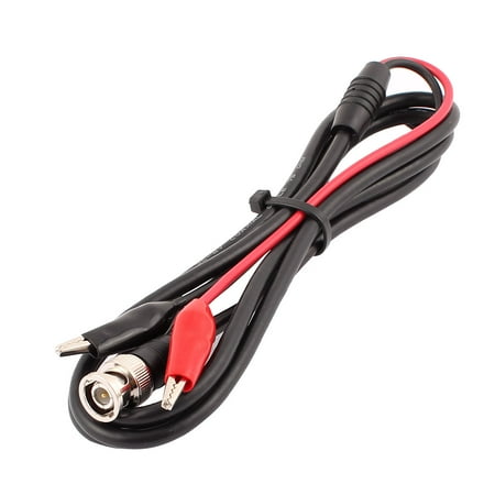 - Uxcell 1.5M BNC Q9 Male Plug to Two Alligator Clip Oscilloscope Probe Test Cable