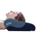 thumbnail image 3 of Almohada de contorno de espuma viscoelástica, almohada ergonómica para el dolor de cuello, almohada cervical para adultos, 3 of 8