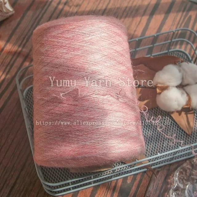 500G/PCS Super Soft Long Fluffy Hand Kninting Wool&Acrylic Mohair Yarns High Quality Threads For Crocheting DIY Scarf Sweater