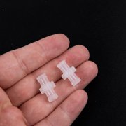 10Pcs Female To Female Coupler Luer Syringe Connector Pneumatic Parts Dura GFBWL