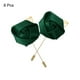 thumbnail image 3 of 6 Pcs Ramilletes de Rosa para Novios Unique Bargains Negro Verde 2 pulgadas x 3.5 pulgadas, 3 of 5