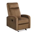 thumbnail image 1 of Dorel Living Copeland Velvet Gliding Recliner, 1 of 9