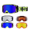 thumbnail image 2 of stanreset Motorcycle Goggles Riding Goggles Windproof Scratch Resistant Bike Motocross Glasses for Skiing Country Surfing No.1, 2 of 6