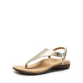 thumbnail image 1 of Sandalias Planas Ortopédicas Doradas para Mujer DREAM PAIRS Talle 11, 1 of 9