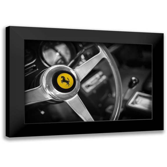 Rogan, Mark 14x11 Black Modern Framed Museum Art Print Titled - 1967 FERRARI 275 GTB-4